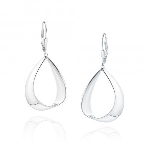 Cercei argint lungi cu tortita DiAmanti Z1811DR-DIA (Argint 925‰ 6,8 g.)